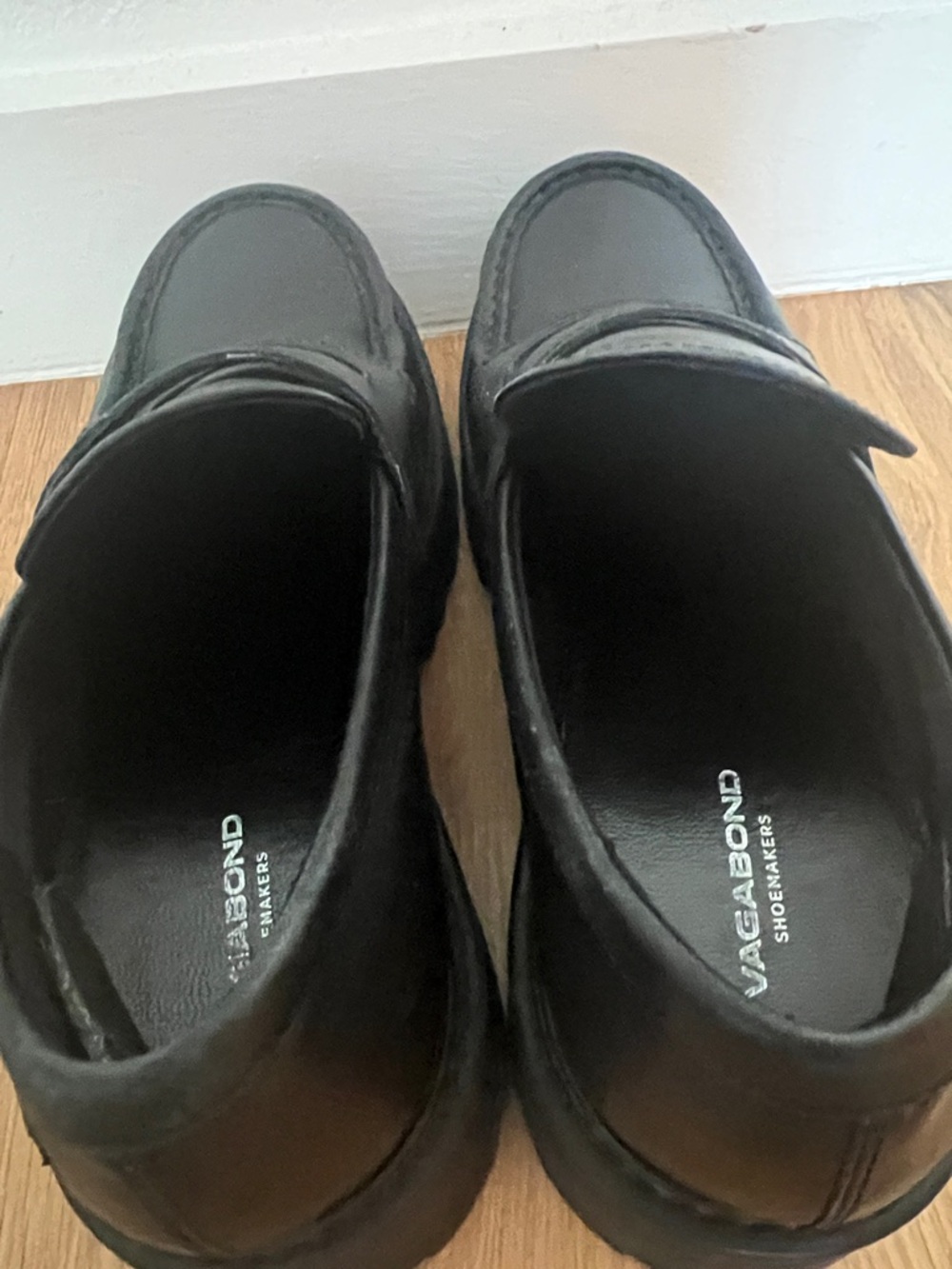 Vagabond Lug Sole Loafers - Picture 8 of 9